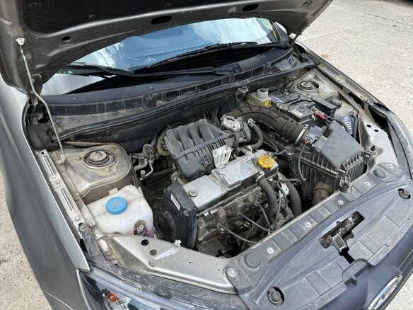 2021 Lada (ВАЗ) Granta I Рестайлинг, серый, 650000 рублей - вид 12