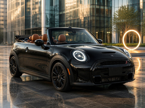 2024 Mini Cabrio Cooper S III Рестайлинг 2, чёрный, 2500000 рублей - вид 4