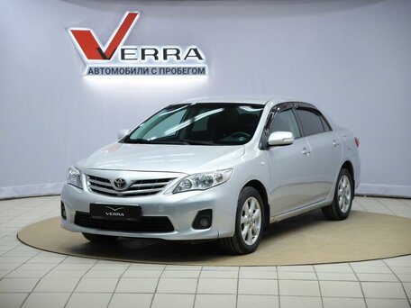 2011 Toyota Corolla X (E140, E150) Рестайлинг, серебристый, 770000 рублей, вид 1