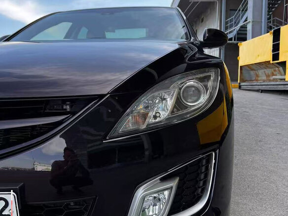 2008 Mazda 6 II (GH), чёрный - вид 4