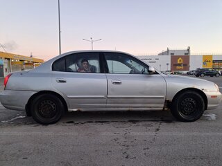 2001 Hyundai Elantra III (XD), серебристый, 159000 рублей, вид 4