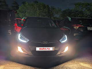 2014 Hyundai Solaris I, чёрный, 780000 рублей, вид 1