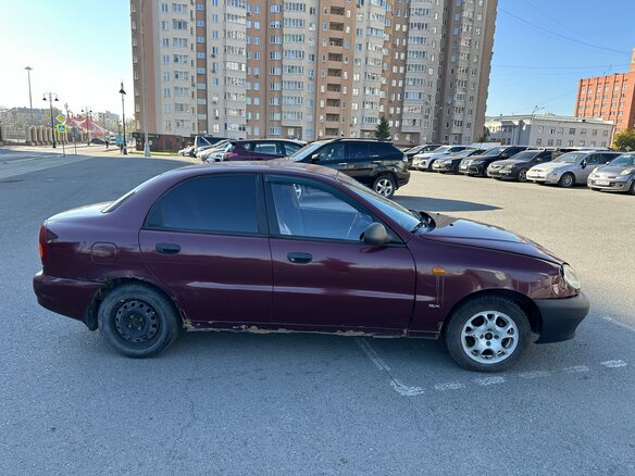 2009 Chevrolet Lanos I, красный, 90000 рублей - вид 3