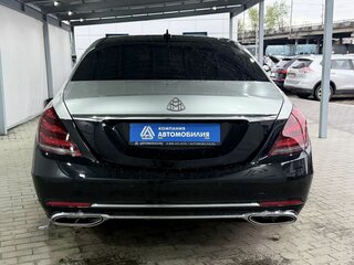 2015 Mercedes-Benz Maybach S-Класс 500 I (X222), чёрный, 3899000 рублей, вид 4