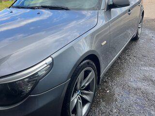 2009 BMW 5 серии 520d V (E60/E61) Рестайлинг, серый, 1395000 рублей, вид 2