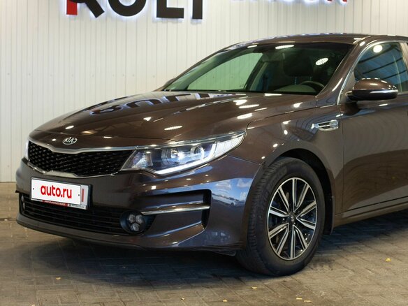 2016 Kia Optima IV, коричневый, 1785000 рублей - вид 6