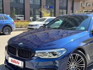 2020 BMW 5 серии 520d VII (G30/G31/G38), синий, 4200000 рублей, вид 1