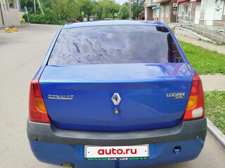 2008 Renault Logan I, синий, 290000 рублей, вид 2