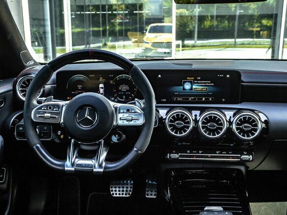 2021 Mercedes-Benz CLA AMG 45 AMG S II (C118, X118), жёлтый - вид 14