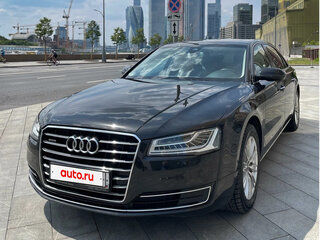 2015 Audi A8 Long III (D4) Рестайлинг, чёрный, 3500000 рублей, вид 3