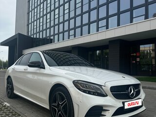 2018 Mercedes-Benz C-Класс 200 IV (W205) Рестайлинг, белый, 3350000 рублей, вид 5