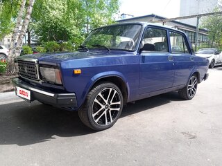 2001 Lada (ВАЗ) 2107, голубой, 320000 рублей, вид 2