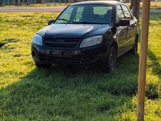 2012 Lada (ВАЗ) Granta I, чёрный, 150000 рублей, вид 1