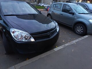 2007 Opel Astra H Рестайлинг, чёрный, 360000 рублей, вид 3