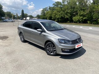 2019 Volkswagen Polo V Рестайлинг, серебристый, 1290000 рублей, вид 2