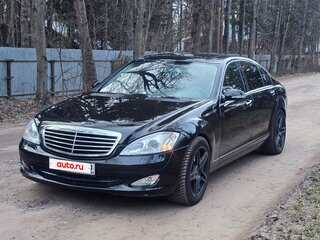 2005 Mercedes-Benz S-Класс 500 Long V (W221), чёрный, 630000 рублей, вид 1