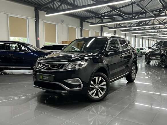 2021 Geely Atlas I, чёрный