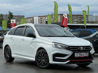 2024 Lada (ВАЗ) Vesta SW Sportline I Рестайлинг (NG), белый, 1649000 рублей, вид 2