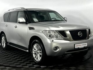2012 Nissan Patrol VI (Y62), серебристый, 1200000 рублей, вид 4