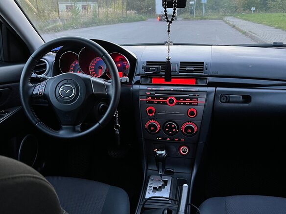 2007 Mazda 3 I (BK) Рестайлинг, чёрный - вид 8