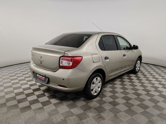 2015 Renault Logan II, бежевый - вид 3