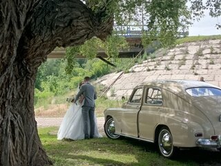 1956 ГАЗ М-20 «Победа», бежевый, 1000000 рублей, вид 5