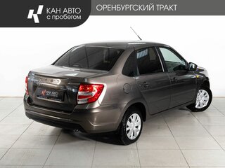 2019 Lada (ВАЗ) Granta I Рестайлинг, коричневый, 660000 рублей, вид 3