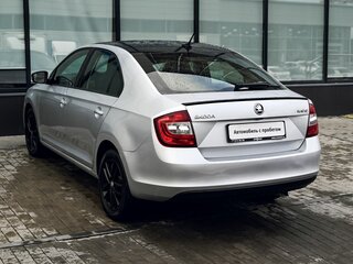 2017 Skoda Rapid I Рестайлинг, серебристый, 1359000 рублей, вид 3