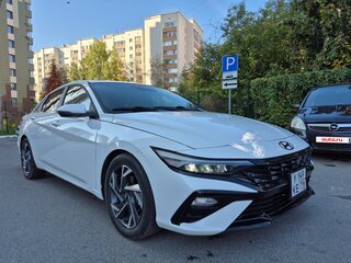 2023 Hyundai Elantra N Line VII (CN7) Рестайлинг, белый, 1590000 рублей, вид 5