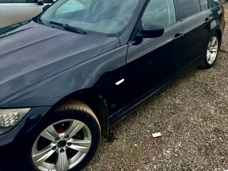 2008 BMW 3 серии 318i V (E90/E91/E92/E93) Рестайлинг, чёрный, 745000 рублей, вид 2