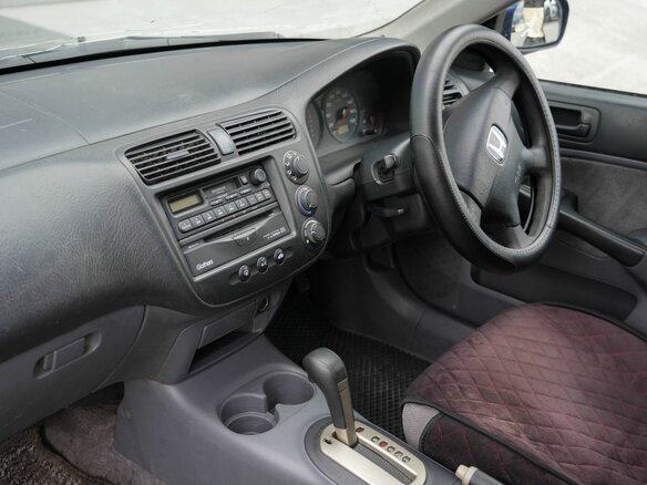 2001 Honda Civic Ferio III, синий, 350000 рублей - вид 9