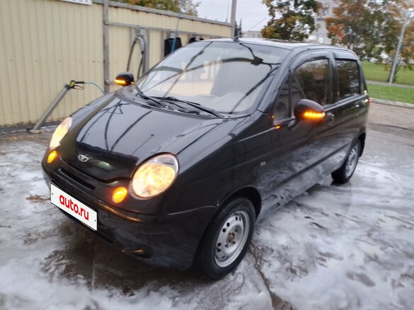 2012 Daewoo Matiz I Рестайлинг, чёрный, 215000 рублей