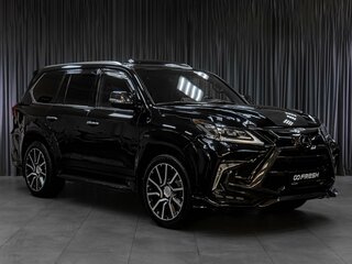 2019 Lexus LX 570 III Рестайлинг 2, чёрный, 10600000 рублей, вид 1