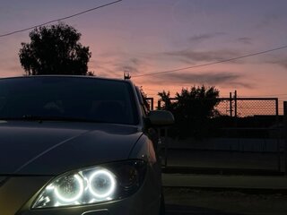 2008 Mazda 3 I (BK) Рестайлинг, золотистый, 600000 рублей, вид 4