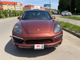 2011 Porsche Cayenne S Hybrid II (958), коричневый, 1900000 рублей, вид 2