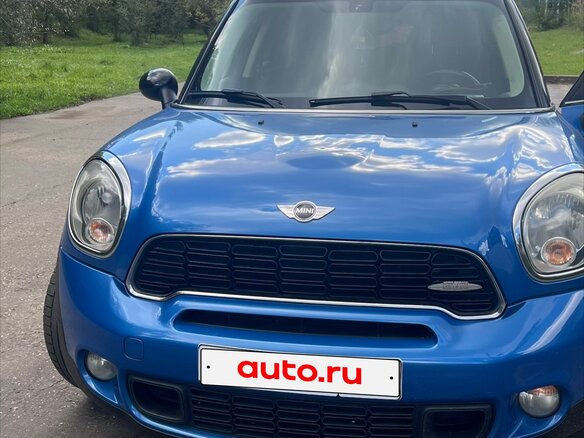 2011 Mini Countryman Cooper S I, голубой - вид 3
