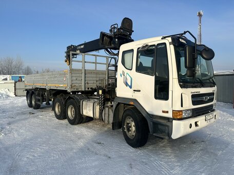2013 Daewoo Novus, белый, 8600000 рублей, вид 1