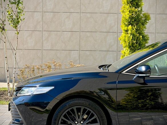 2019 Toyota Camry VIII (XV70), чёрный - вид 19