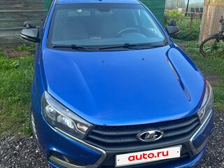 2021 Lada (ВАЗ) Vesta I, синий, 1100000 рублей, вид 1