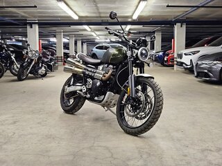 2020 Triumph Scrambler, зелёный, 1153134 рублей, вид 1