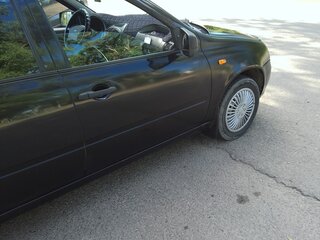 2010 Lada (ВАЗ) Kalina I, чёрный, 250000 рублей, вид 2