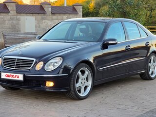 2002 Mercedes-Benz E-Класс 320 III (W211, S211), синий, 1200000 рублей, вид 1