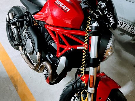2017 Ducati Monster 1200, красный, 990000 рублей, вид 3