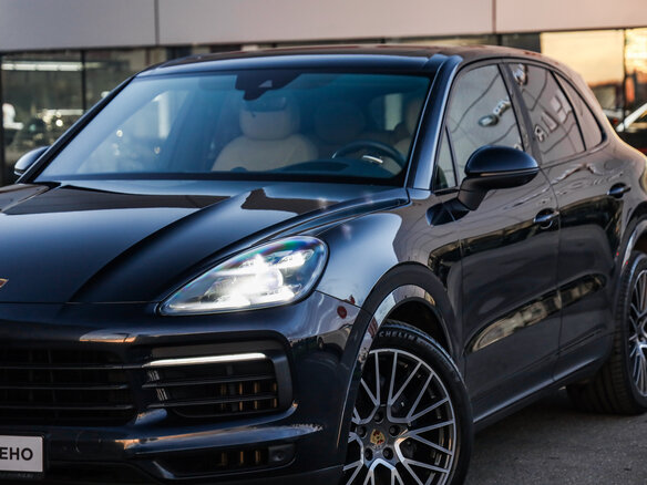 2019 Porsche Cayenne III, синий, 5699000 рублей - вид 1