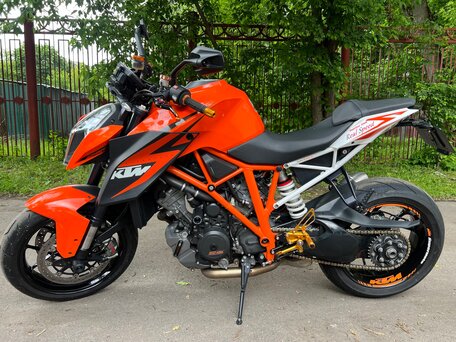 2014 KTM 1290 Super Duke R, оранжевый, 820000 рублей, вид 2