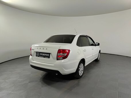 2021 Lada (ВАЗ) Granta I Рестайлинг, белый, 515300 рублей, вид 5