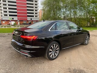 2021 Audi A4 40 TFSI V (B9) Рестайлинг, чёрный, 3600000 рублей, вид 5