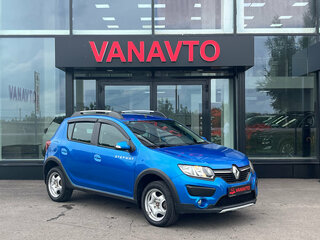 2017 Renault Sandero Stepway II, синий, 1070000 рублей, вид 3