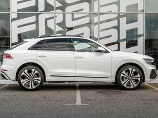 2019 Audi Q8 45 TDI I (4M), белый, 6999000 рублей, вид 5