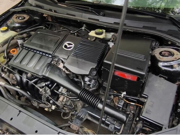 2007 Mazda 3 I (BK) Рестайлинг, чёрный, 380000 рублей - вид 12